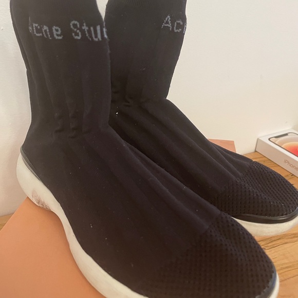 Acne studios sock sneakers in black size 38 - Picture 12 of 16